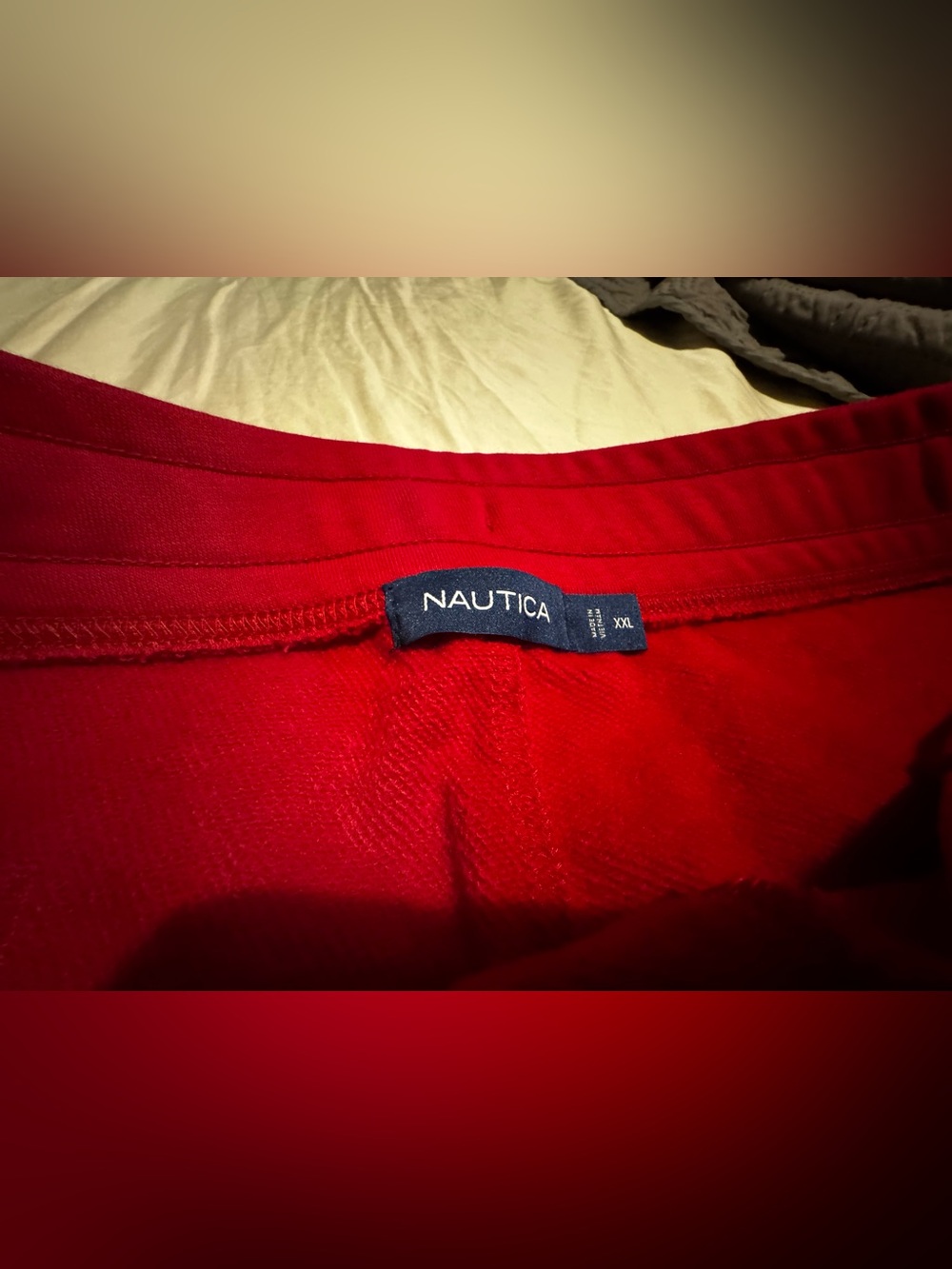 Nautica Red Athletic Shorts